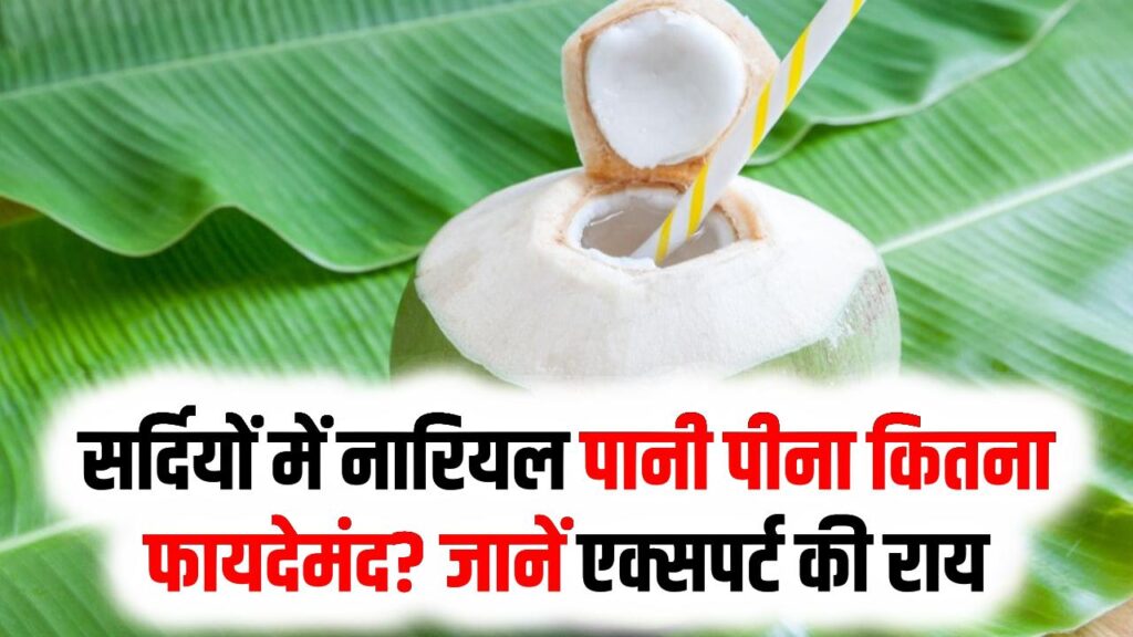 सर्दियों में नारियल पानी पीना कितना फायदेमंद? जानें एक्सपर्ट की राय