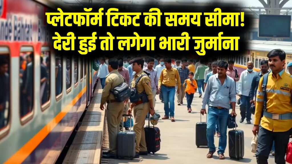 Railway Rule: स्टेशन जाने से पहले देख लें घड़ी! सिर्फ इतने घंटे काम करता है प्लेटफॉर्म टिकट, समय बीतते ही टीटीई काटेगा भारी जुर्माना