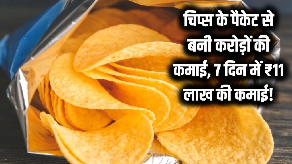 चिप्स के पैकेट से बदली किस्मत! इस बंदे ने कचरे से बनाया कुछ ऐसा कि 7 दिन में हुई ₹11 लाख की कमाई, वायरल हुआ आईडिया।