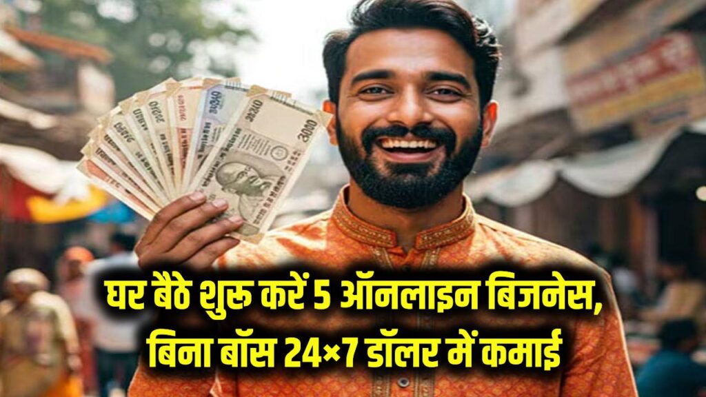बिना बॉस, बिना ऑफिस! घर बैठे शुरू करें ये 5 ऑनलाइन बिजनेस, सोते समय भी होगी 24 घंटे डॉलर में कमाई